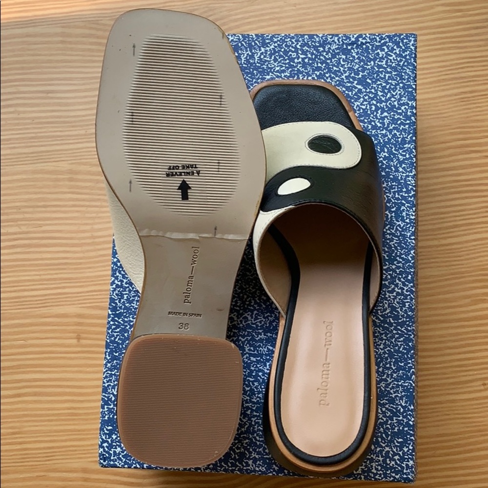 Paloma Wool balance mule yin yang Anthropologie - Picture 5 of 5